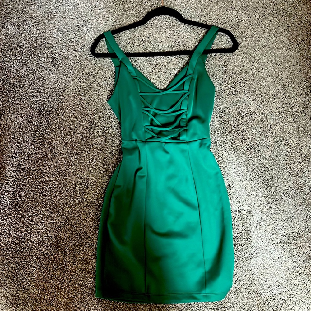 Green dress